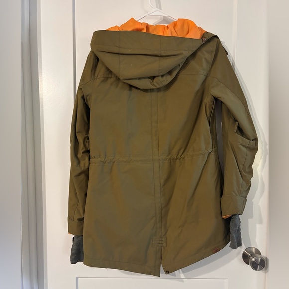 Green Roxy Winter Coat - Small - Picture 2 of 5